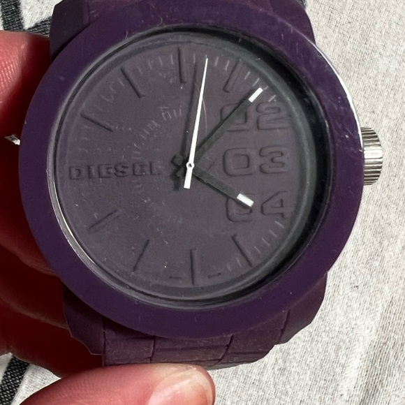 Diesel Deep Purple Timepiece - Picture 1 of 3
